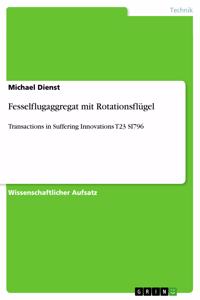 Fesselflugaggregat mit Rotationsflügel