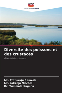 Diversité des poissons et des crustacés