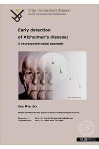 Early Detection of Alzheimer's Disease