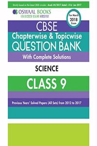 Oswaal CBSE Chapterwise/Topicwise Question Bank for Class 9 Science (Old Edition)