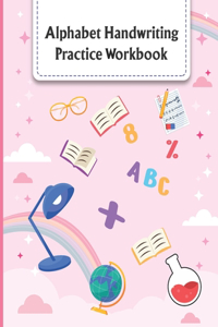 Alphabet Handwriting practice workbook