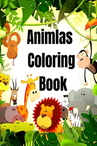 Animlas Coloring Book