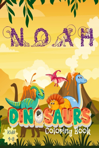 Noah Dinosaures Coloring Book