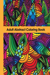 Adult abstract coloring book