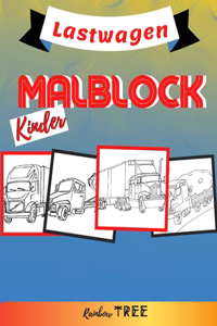 Kinder Malblock - Lastwagen