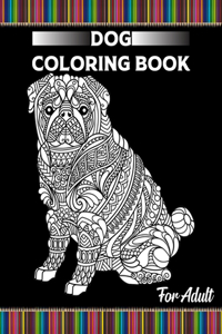 Dog Coloring Book for Adult