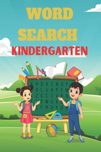 Word Search Kindergarten