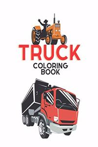Truck Coloring Book