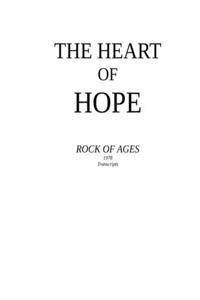 The Heart of Hope