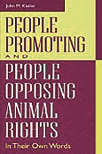 People Promoting and People Opposing Animal Rights