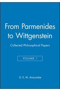 From Parmenides to Wittgenstein, Volume 1