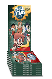 Table Titans  L-card with 6-copy ppk (paperback)