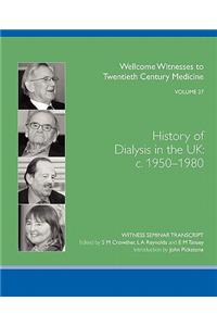 History of Dialysis in the UK