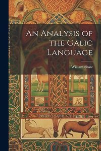 Analysis of the Galic Language