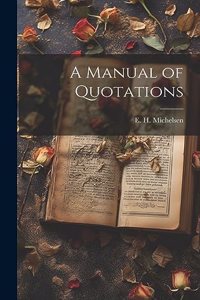 Manual of Quotations