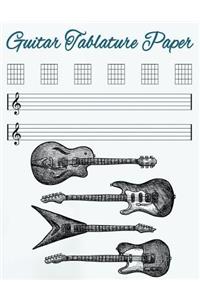 Guitar Tablature Paper