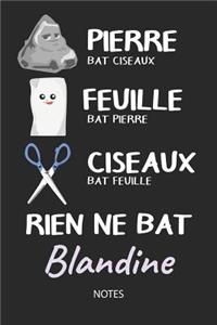 Rien ne bat Blandine - Notes