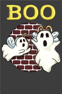 Boo-Bees College Lined Notebook