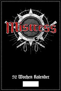 Mistress 52 Wochen Kalender