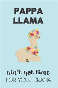 Pappa Llama Aint Got Time For Your Drama