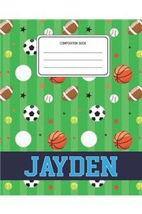 Composition Book Jayden
