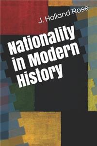 Nationality in Modern History