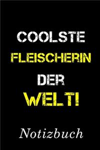 Coolste Fleischerin Der Welt Notizbuch