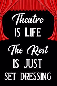 Theatre Is Life the Rest Is Just Set Dressing