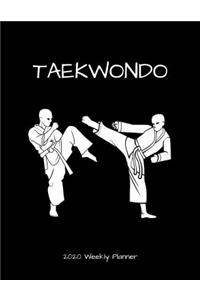 Taekwondo 2020 Weekly Planner