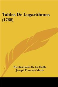 Tables De Logarithmes (1768)