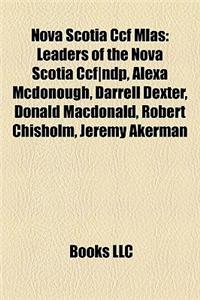 Nova Scotia Ccf Mlas