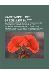 Kartenspiel Mit Speziellem Blatt: Quartett, Star-Trek-Spiele, Tichu, Munchkin, Grass, Uno, Dominion, Die Siedler Von Catan - Das Kartenspiel