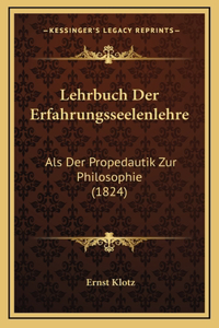 Lehrbuch Der Erfahrungsseelenlehre