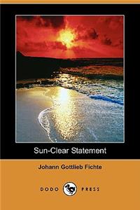 Sun-Clear Statement (Dodo Press)