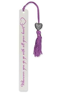 Wherever You Go, Go with All Your Heart Metal Bookmark