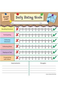 Daily Rating Scale Notepad