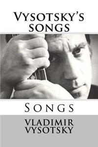 Vysotsky's songs
