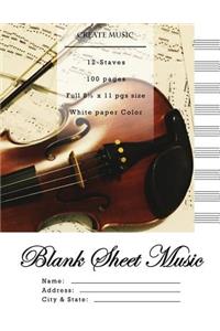 Blank Sheet Music