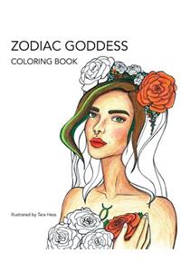 Zodiac Goddess Coloring Book