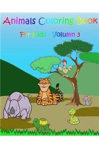 Animals Coloring Book For Kids