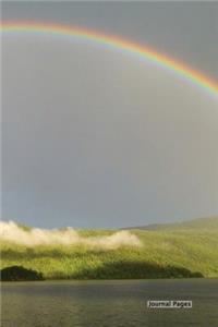 Journal Pages - Rainbow Over Lake