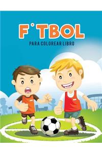 F˙tbol para colorear Libro