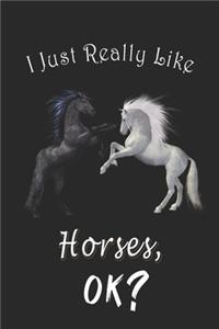 I Just Really like Horses, OK ? Journal