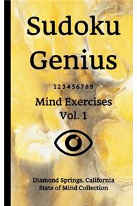 Sudoku Genius Mind Exercises Volume 1