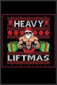 HEAVY LIFTMAS Powerlifting Ugly Swaeter Notebook