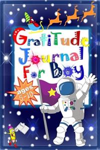 Gratitude Journal for Boy Ages 5-10