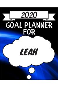 2020 Goal Planner For Leah