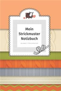 Mein Strickmuster Notizbuch - Blanko Strickpapier