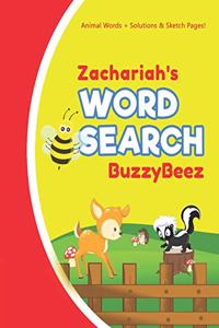 Zachariah's Word Search