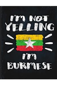 I'm Not Yelling I'm Burmese